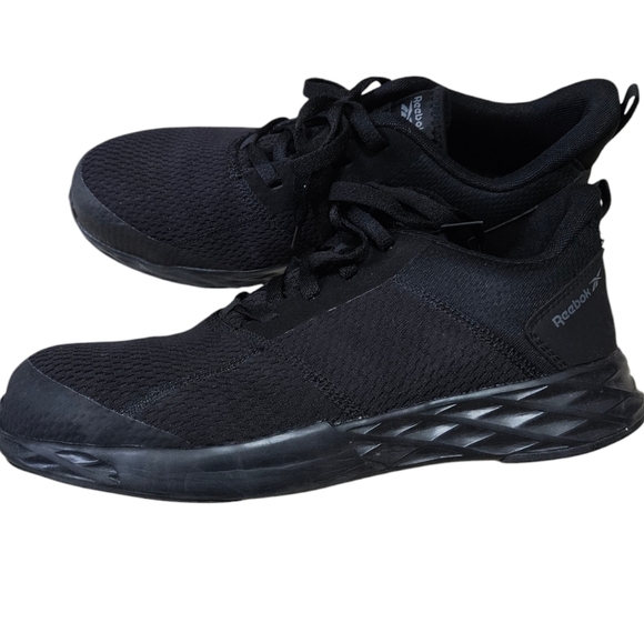 Reebok Astroride Strike Work Athletic Mens Shoes Black - Picture 4 of 8
